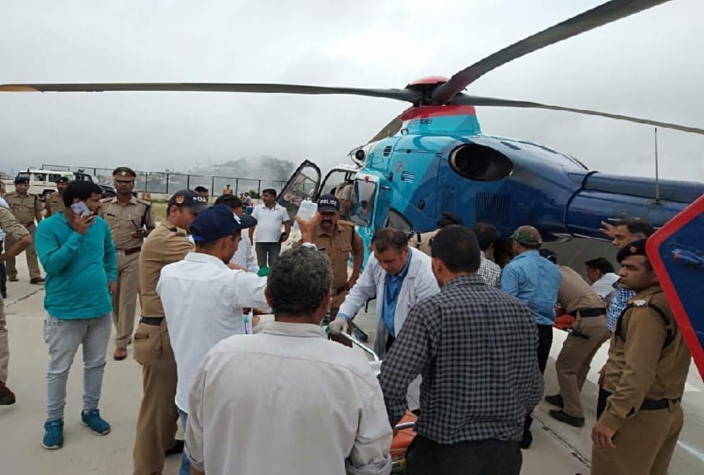 Nine Childrens funeral Together After School van Accident in tehri