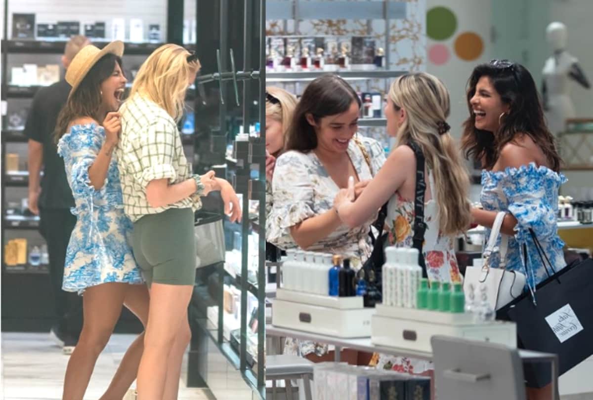priyanka chopra spotted on beauty shop in miami