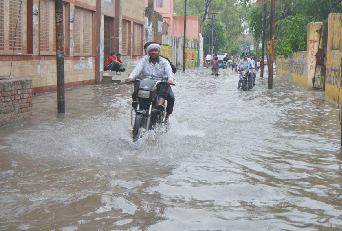 heavy rain in firozabad today weather report Hindi News