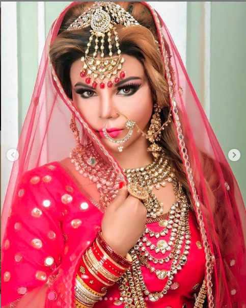 rakhi sawant wedding photo shoot she share the photo on social media