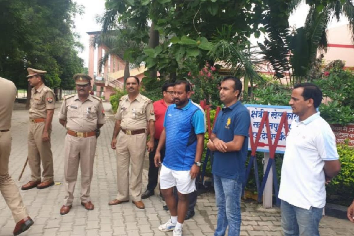 a player shot in saharanpur during he practice in sport stadium