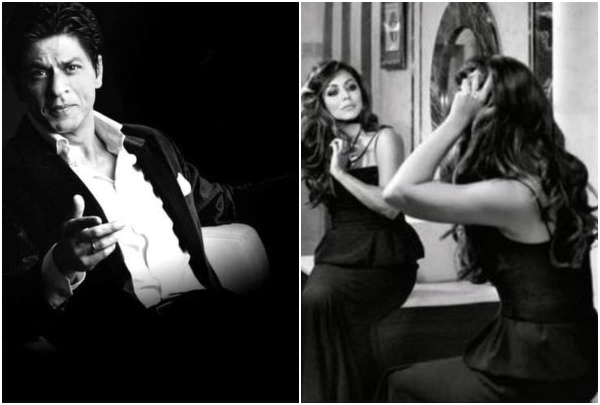 shah rukh khan share a picture of gauri khan and said beautiful home makers