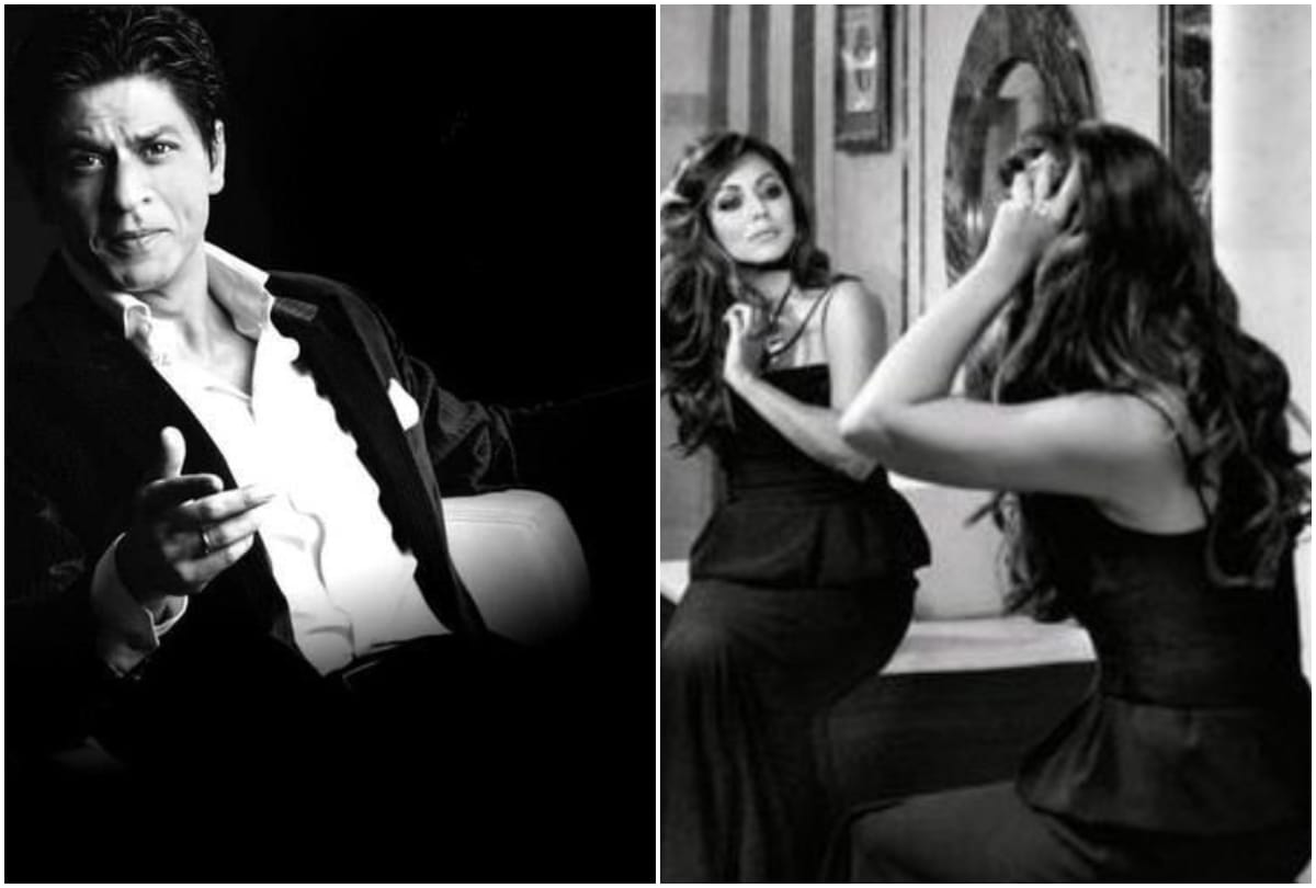 shah rukh khan and gauri khan this romantic video goes viral