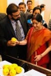अगस्त 2018 में उजबेकिस्तान में आयोजित यूपी मैंगो फेस्टिवल में अमरोहा के चौसा अमरोहा के चौसा आम को द?
