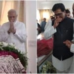 सुषमा स्वराज को श्रद्धांजलि देते हुए पीएम मोदी और राम गोपाल यादव