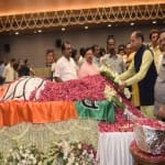 sushma swaraj death: cm jairam thakur leaves for Delhi and bjp cancelled all programmes