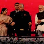 प्रवासी भारतीय सम्मेलन सुषमा स्वराज और पीएम मोदी