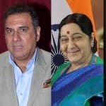 Sushma Swaraj,Anupam Kher, Boman Irani