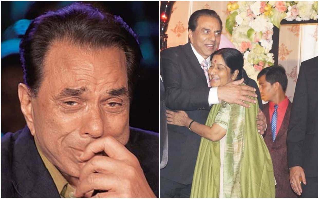 Sushma Swaraj Passes Away dharmendra amitabh bachchan pay tribute to sushma swaraj