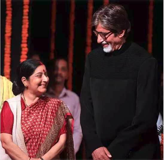 sushma swaraj share special bond with bollywood celebrities look at the photos