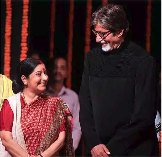 sushma swaraj share special bond with bollywood celebrities look at the photos