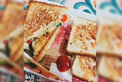 know how to make sooji bread sandwich for evening snacks