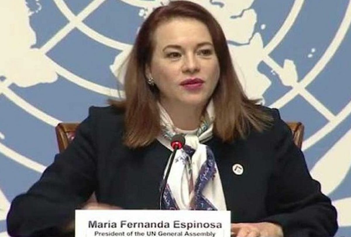 Sushma Swaraj ‘extraordinary woman, leader’: UNGA President Maria Fernanda Espinosa