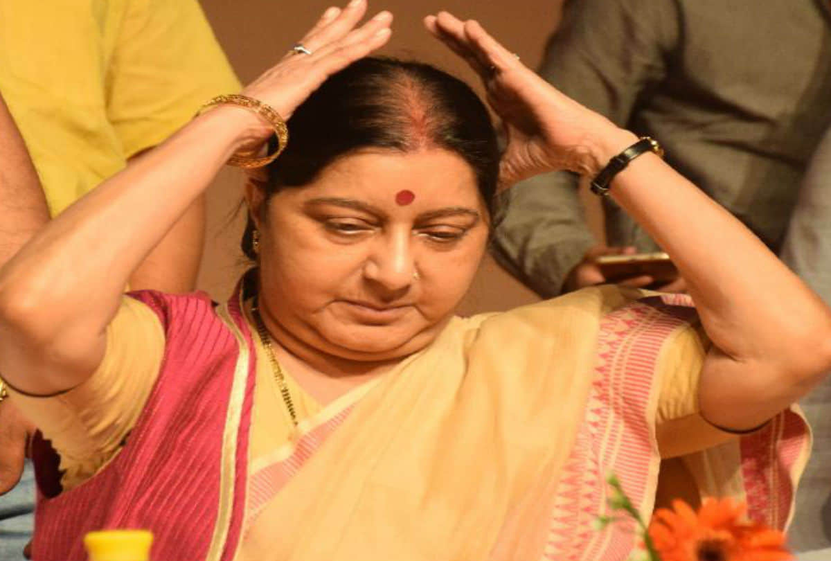 Sushma Swaraj had said in Amar Ujala's program that independence of country is the gift of Meerut