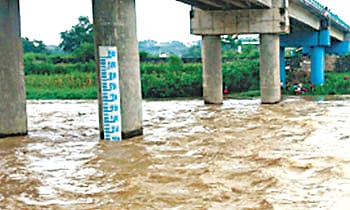 ganga water overflow