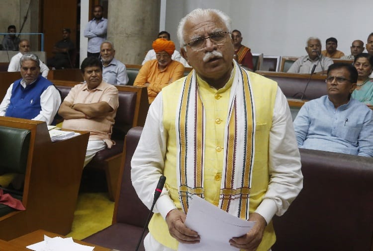 Haryana CM Manohar lal Khattar Statement on Corruption in Monsoon Session of Assembly