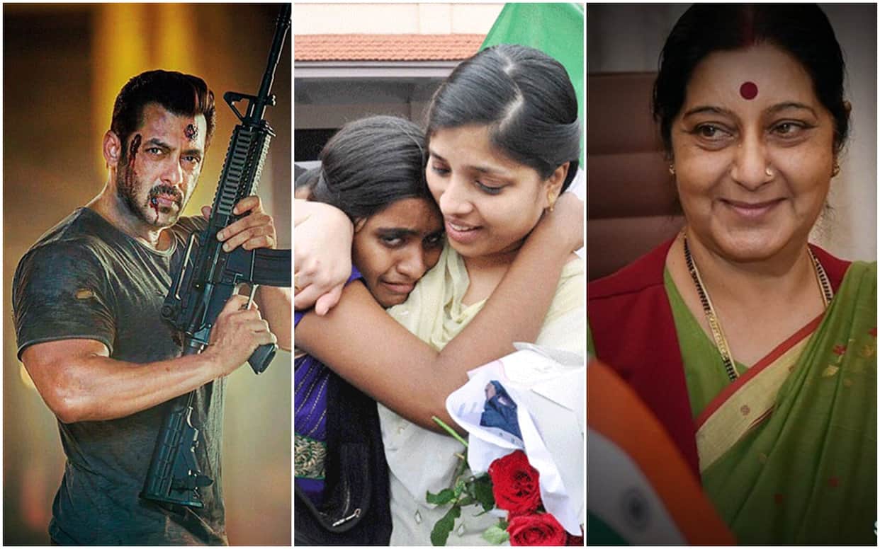 sushma swaraj rescued 46 nurses from iraq Salman khan film tiger zinda hai based on this