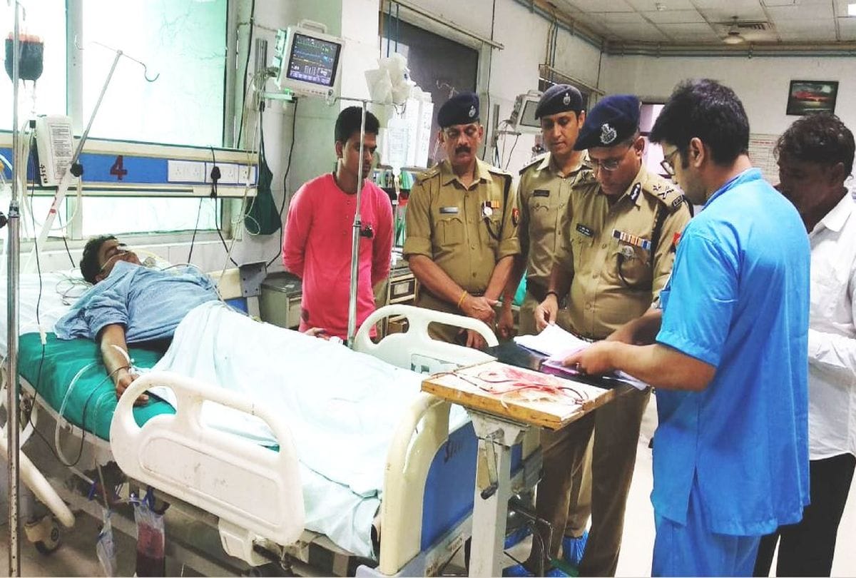miscreants shoot up police constable in mainpuri