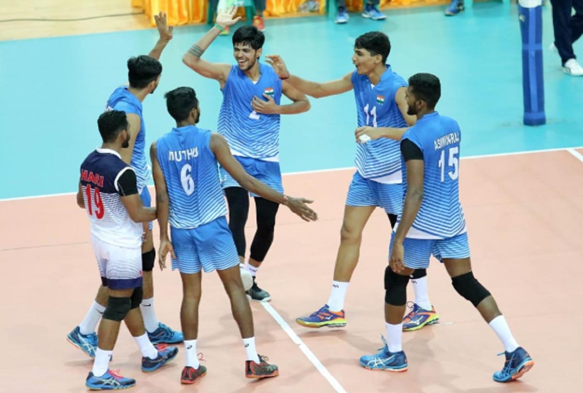 indian volleyball team enters semifinal of asian under-23 volleyball team