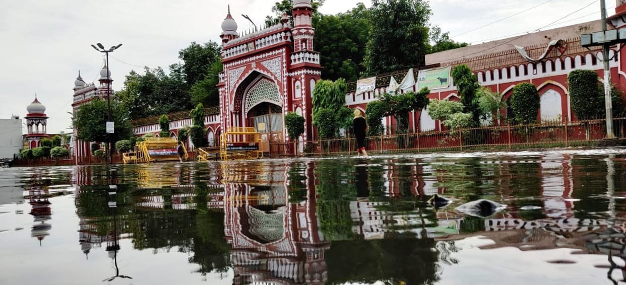 Rain in Aligarh, Drainage System Fail
