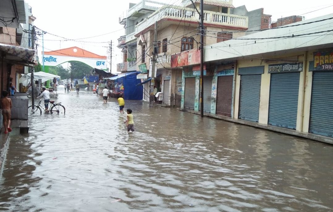 heavy rain gives relief summer