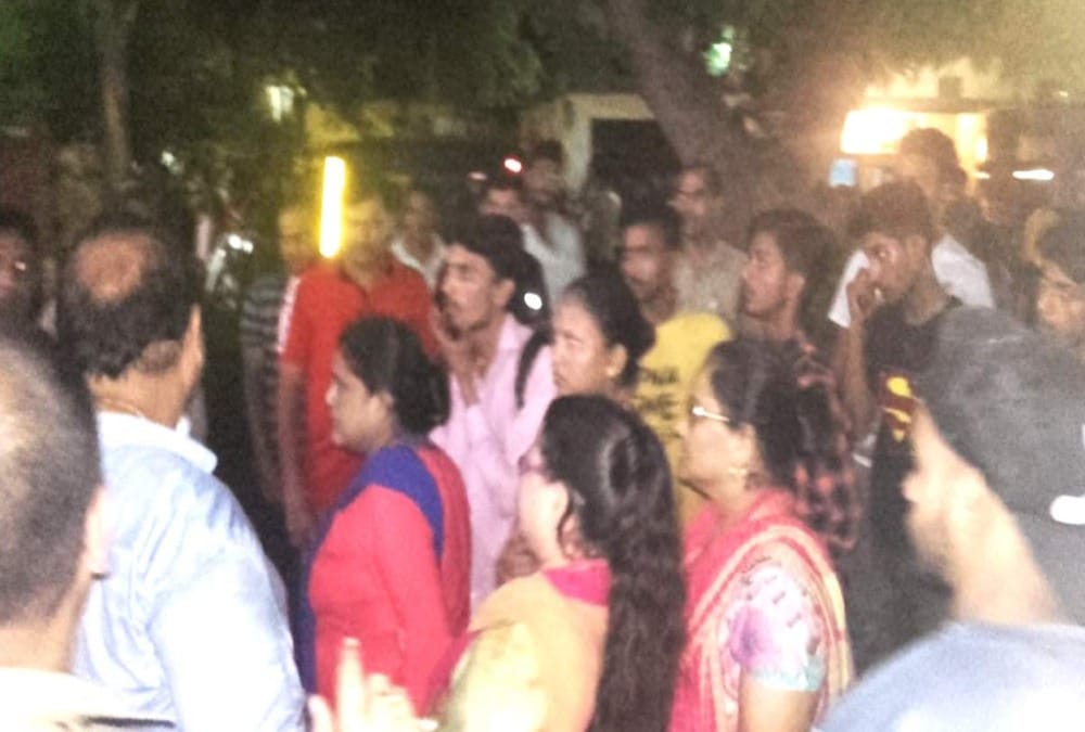 Public Protest in police Station after Minor Girl Murder and sexual Assault in kotdwar 