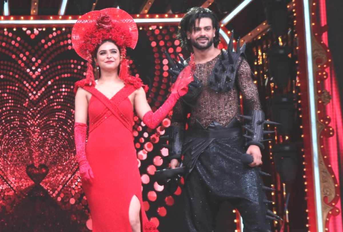 nach baliye 9 madhurima tuli slap her ex boyfriend vishal aditya singh in rehearsal
