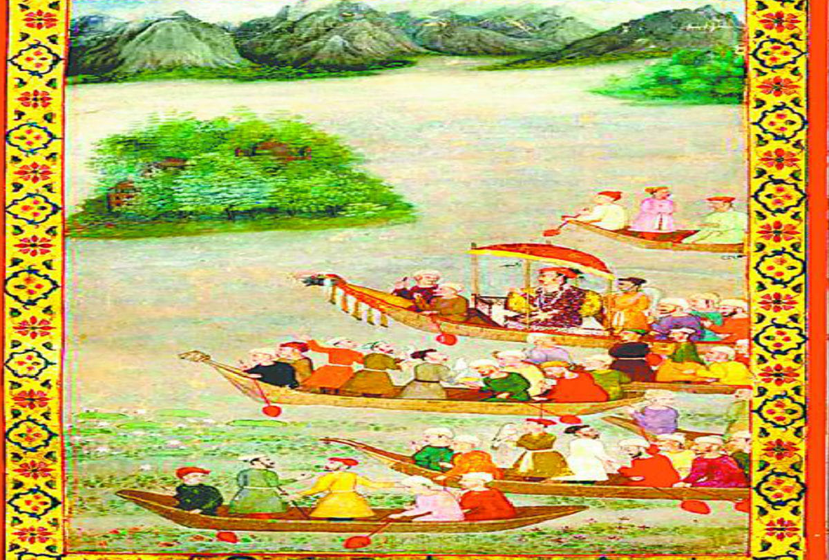 Agra and Kashmir have relationship from the Mughal era