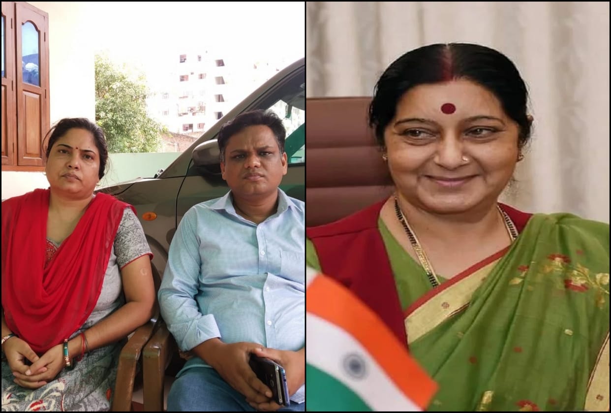 Sushma Swaraj rescued of kashi person from from Nigeria pirates in varanasi