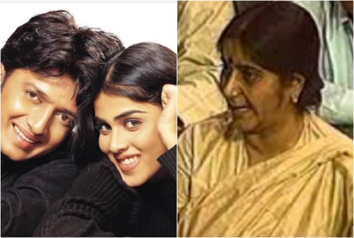 sushma swaraj reached to film set of riteish deshmukh and genelia