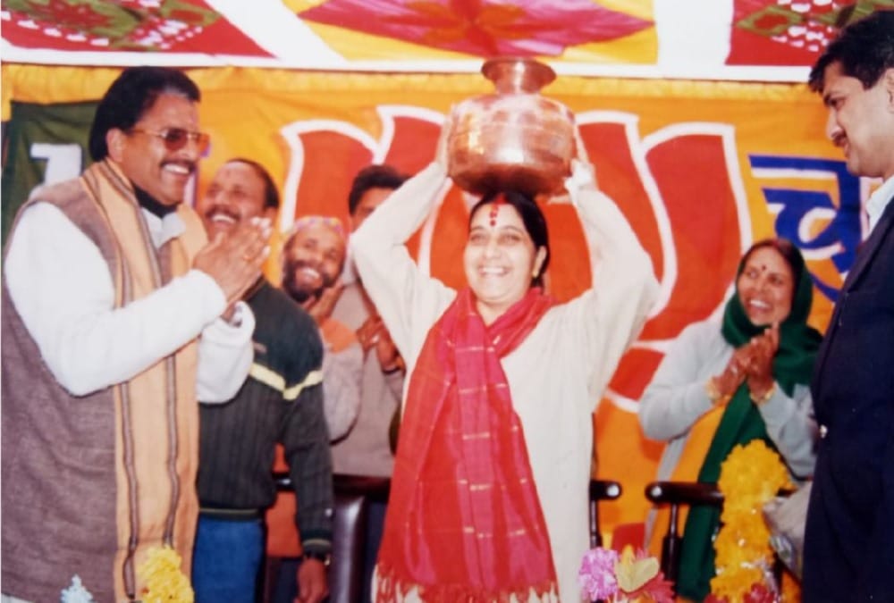 Sushma Swaraj Cremation She Told ranikhet her Maika