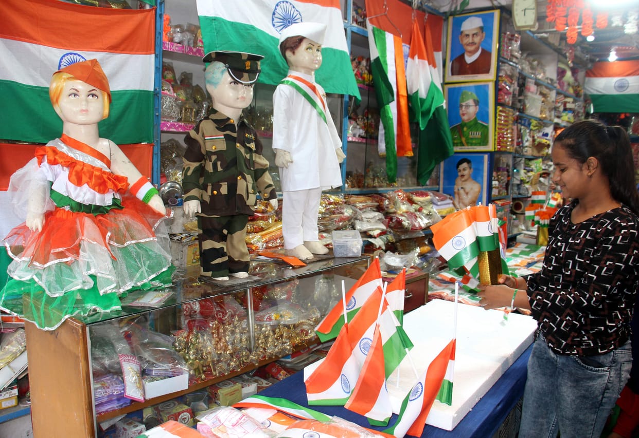 Humiliation of the national flag in capital