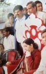 खटीमा में 2002 विधानसभा चुनाव में प्रचार को आई थीं सुषमा स्वराज।