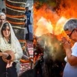 सुषमा स्वराज और अटल बिहारी वाजपेयी की बेटियों ने किया उनका अंतिम संस्कार