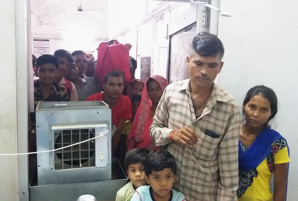 Adhar card making problem in mainpuri