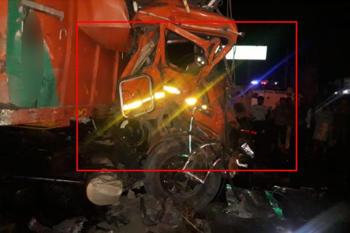 five people died in a road accident in Bijnor district