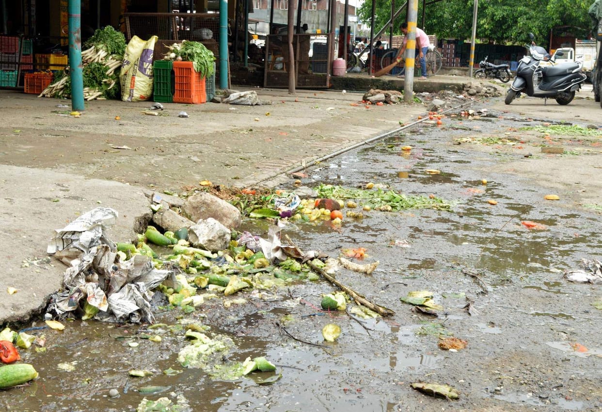 Bad condition of cleaning in Mandi campus