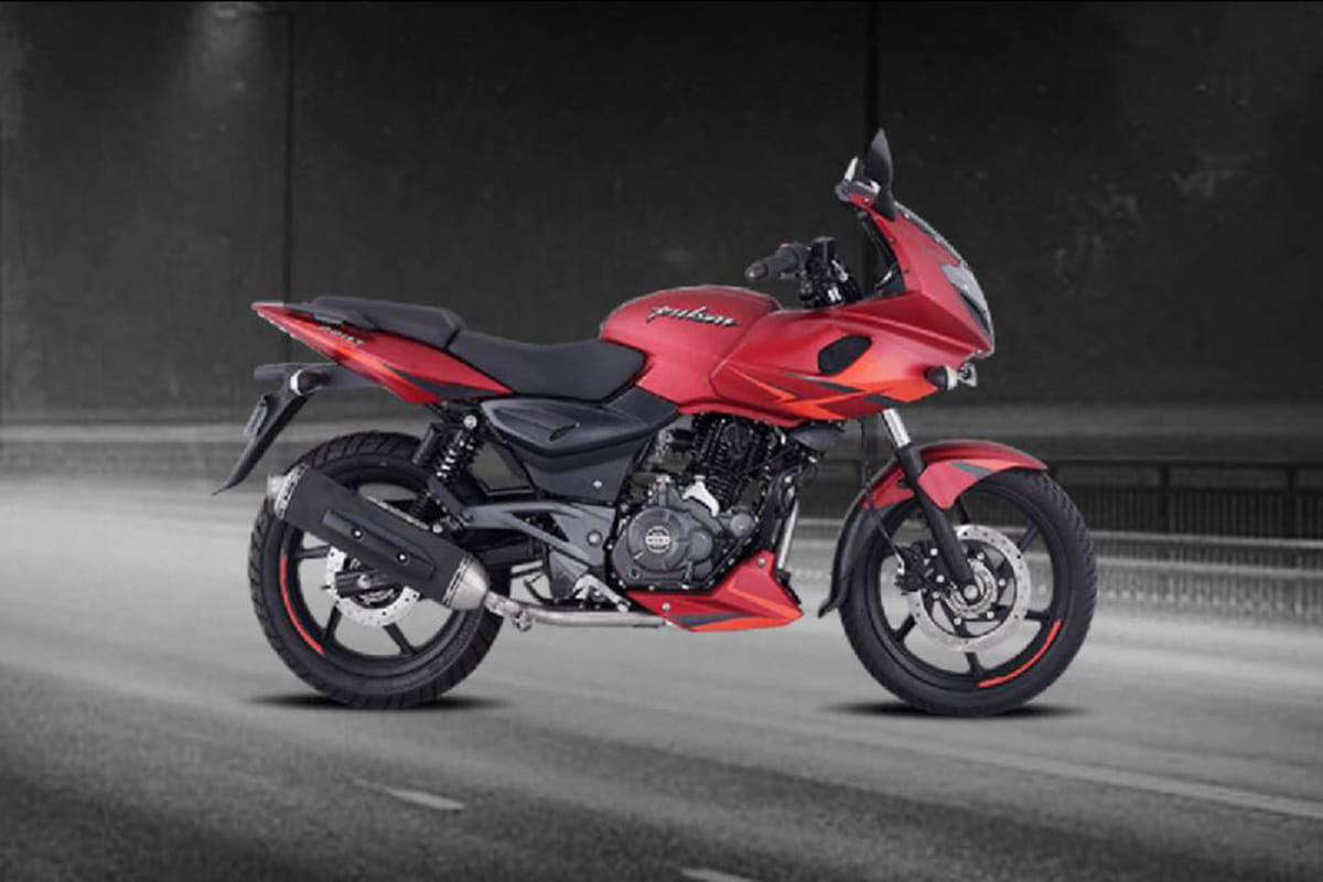 Bajaj Pulsar 220F comes with new Volcanic Red color graphics all you need to know