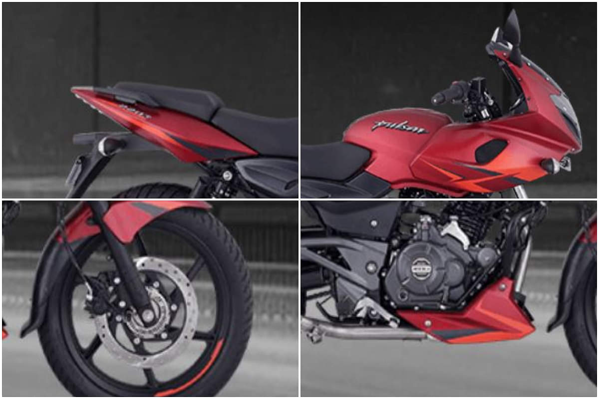Pulsar 220 volcanic red new arrivals