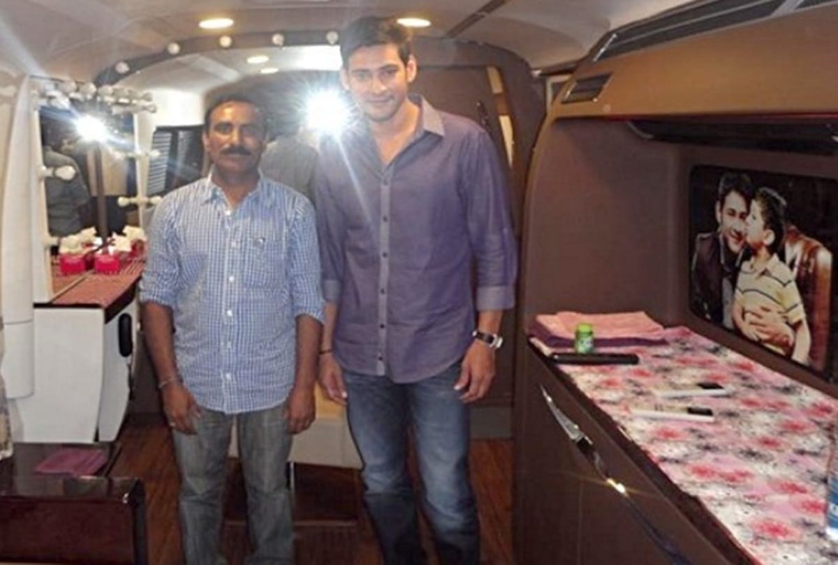 Actor Mahesh Babu Birthday Special See His vanity van Inside Photos