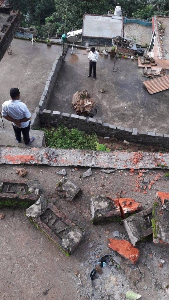 uttarakhand weather update char dham yatra route open boulder fell on house