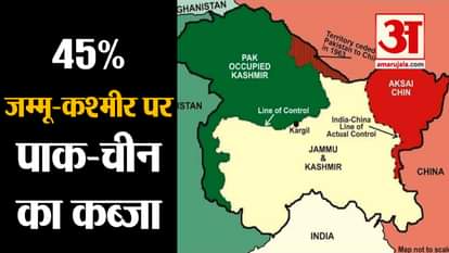 pakistan and china occupied most of jammu and kashmir