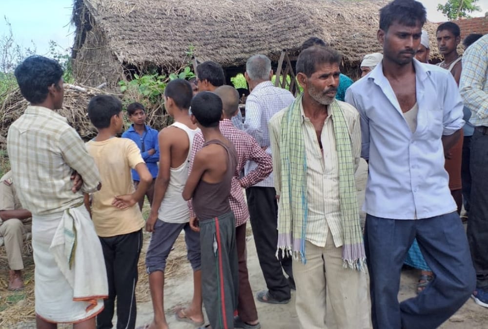 A man murdered his aunt and cousin for property in Balrampur.