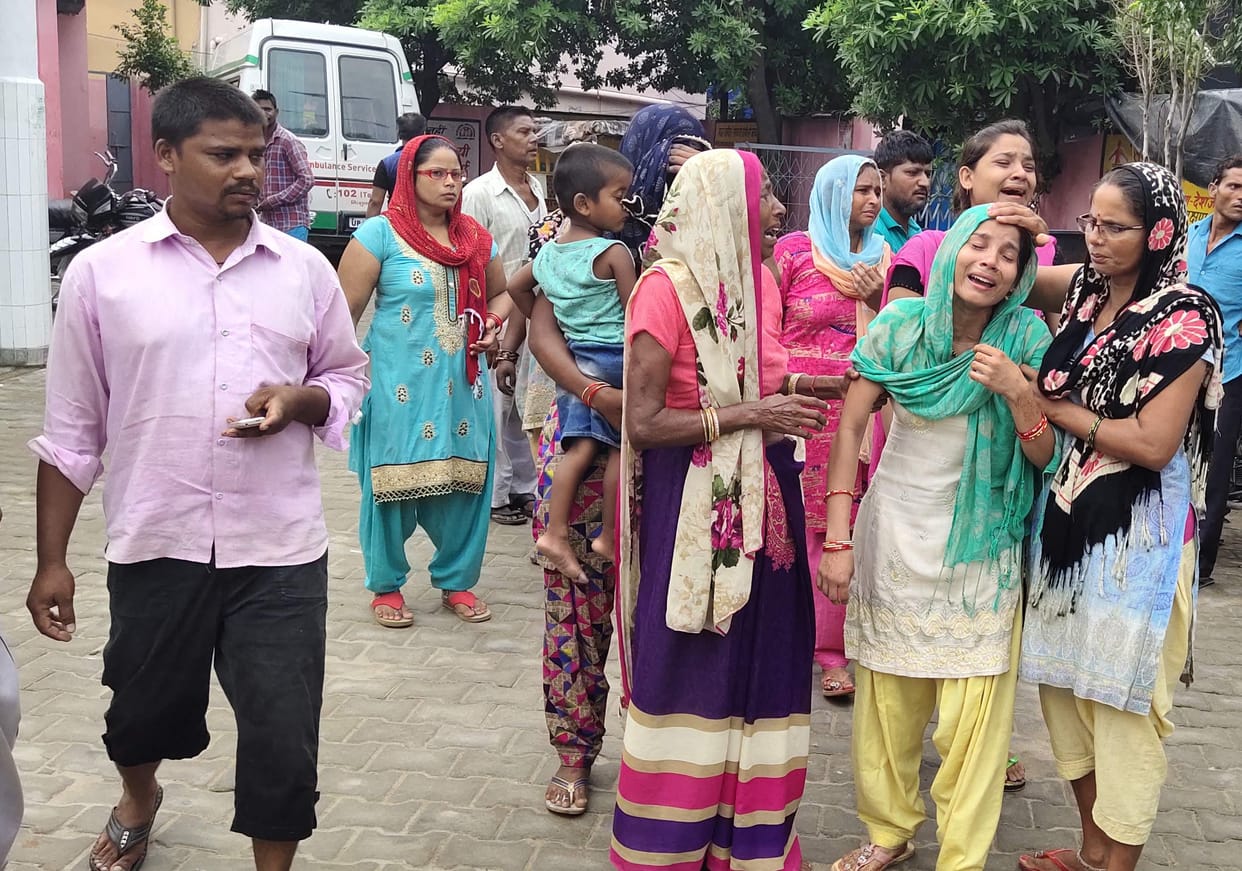 a women died in hospital