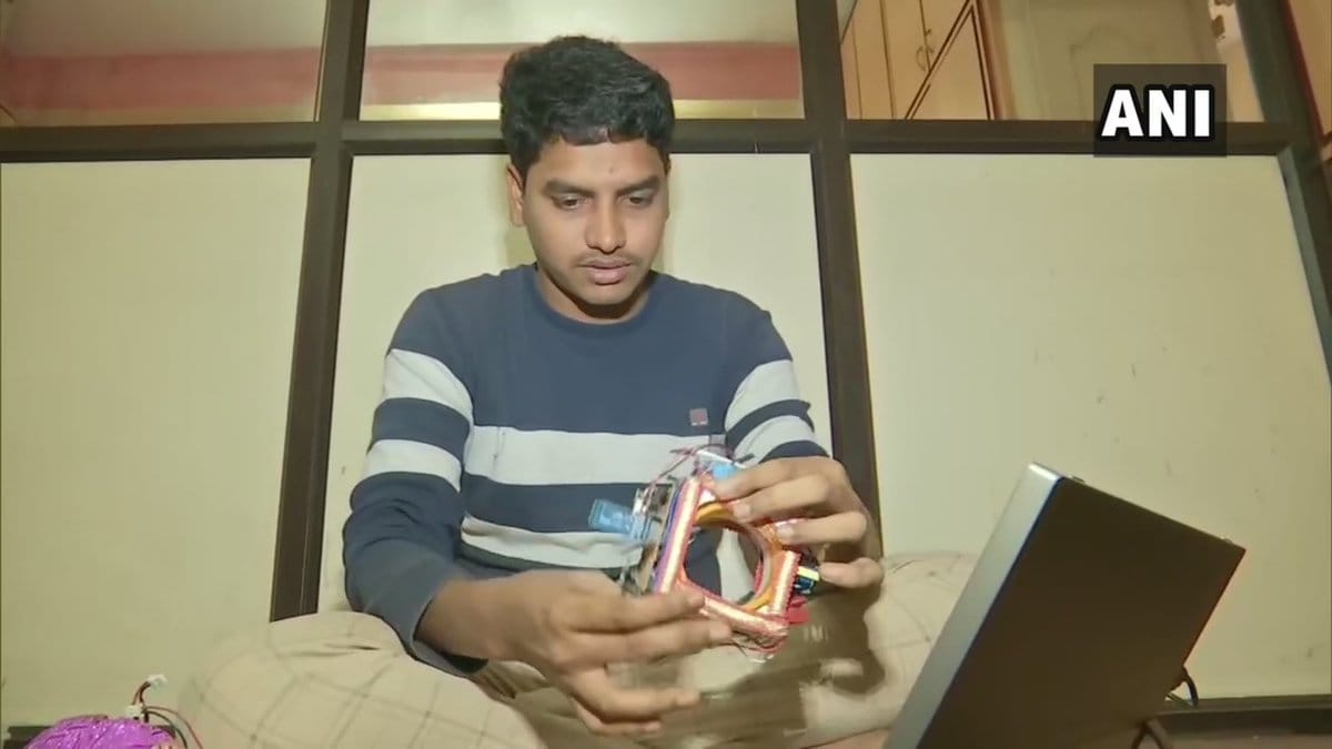 Hyderabad man developed a bangle to enhance women security