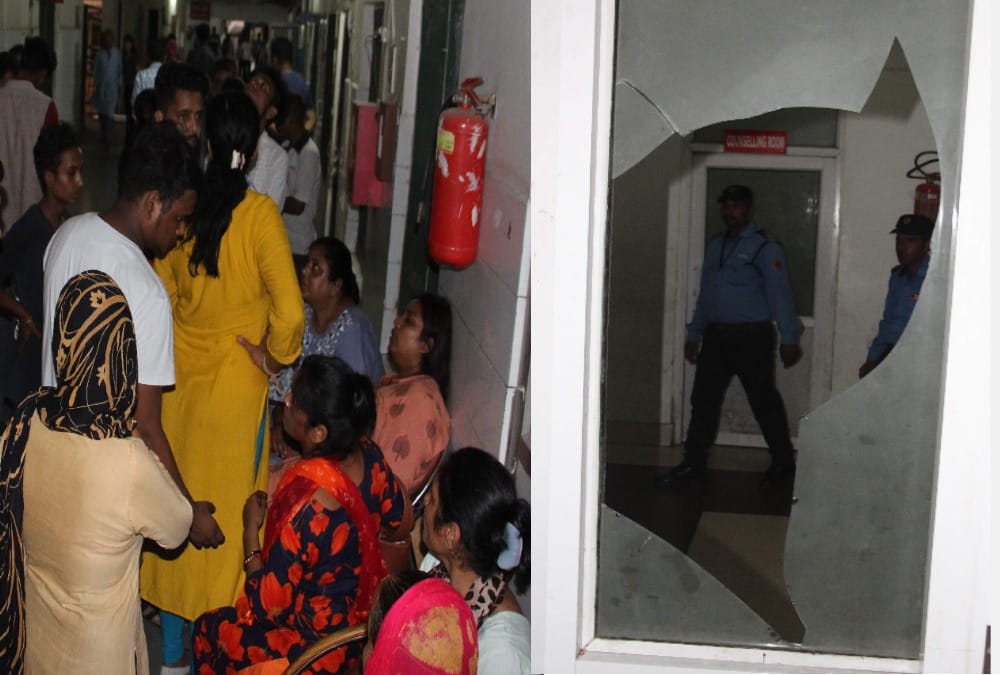Ruckus in Mahant Indresh Hospital after women death due to dengue