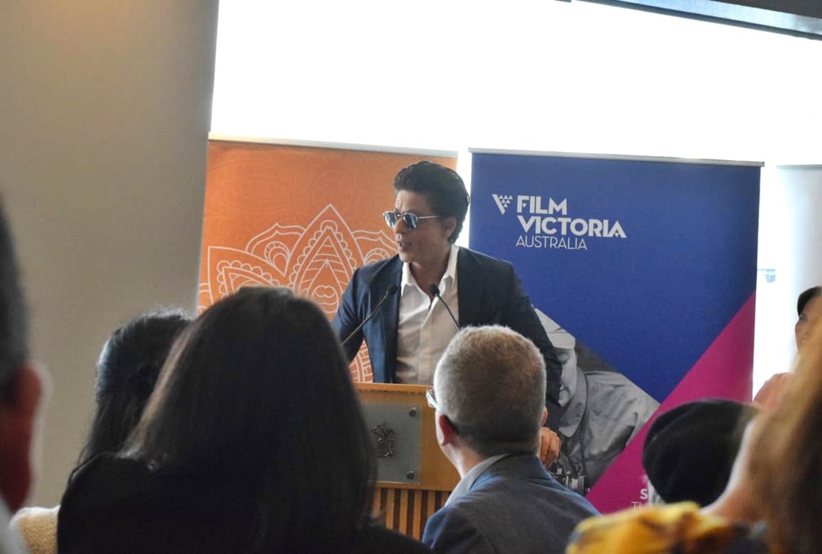 Bollywood celebs at at the Indian Film Festival of Melbourne Shah Rukh Vijay Arjun Tabu Karan