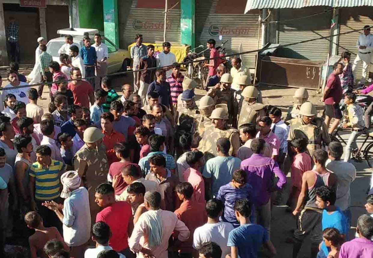 Shopkeeper murder in hardoi uttar pradesh