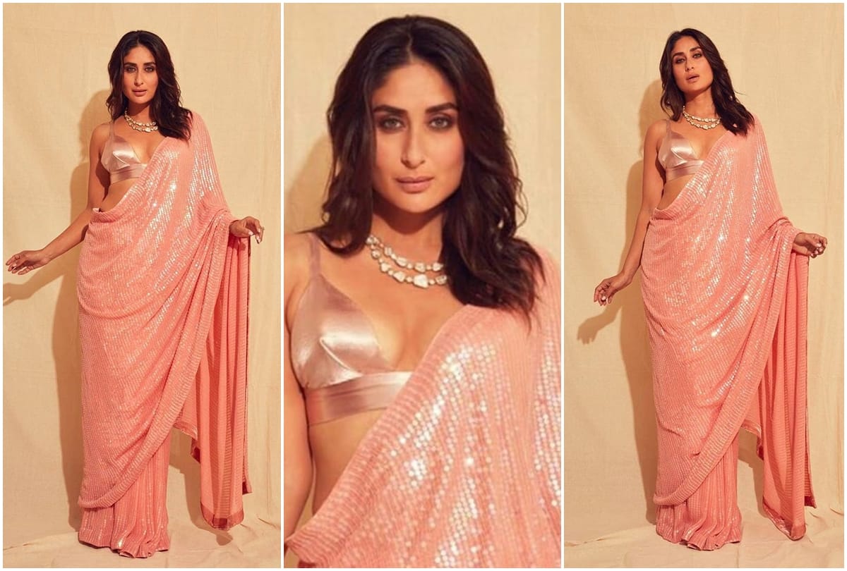 Kareena kapoor Khan Playing Cricket in saree with kapil Dev at Dance India Dance
