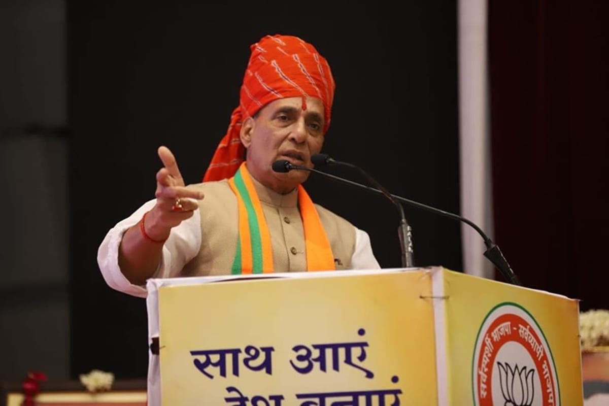 Rajnath gave reply to pakistan and said which neighbour we got may lord dont give it to others